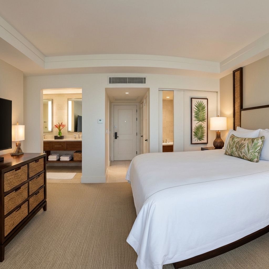 Villa master bedroom